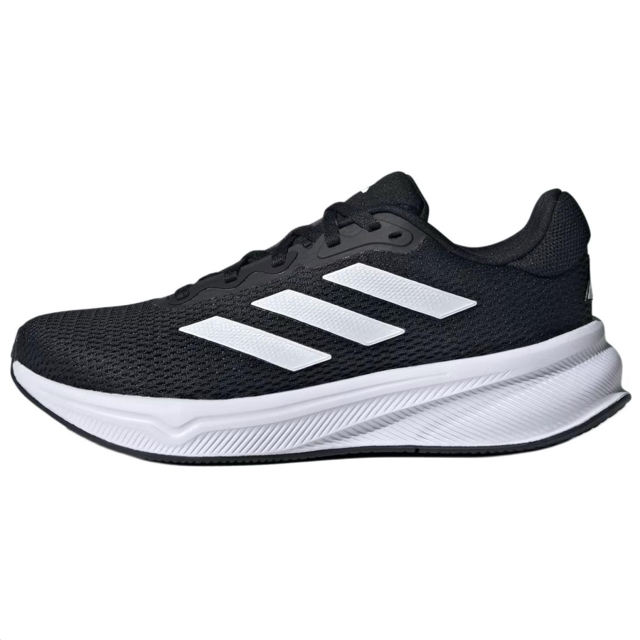 Adidas Adidas Response 2.0 Slip Resistant Abrasion Resistant Low top Casual Running Shoes Women's Black