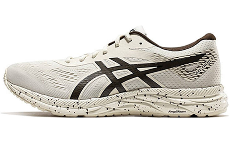 Asics Gel Excite 6 Fabric Low top Running Shoes Men's Beige Coffee Black