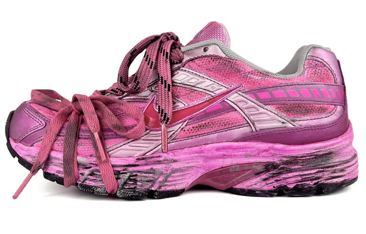 Nike Nike Initiator Fabric Cushioning Breathable Lightweight Abrasion Resistant Low top Casual Running Shoes Women's
