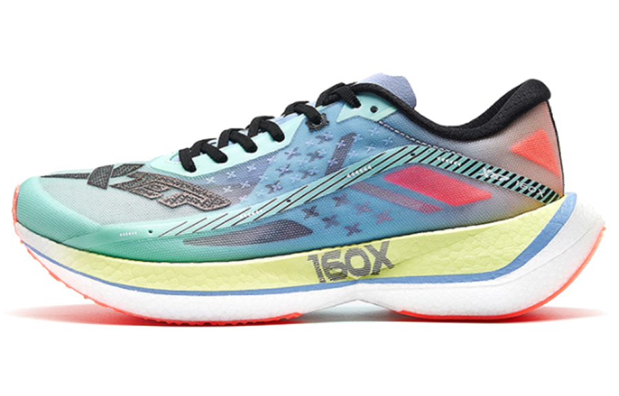 XTEP 160X 2.0 Cushioning Slip Resistant Abrasion Resistant Breathable Low top Running Shoes Women's Blue Purple
