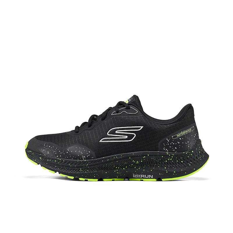 Skechers MEN'S GO Comfortable Mesh Wear resistant And Lightweight Low top Running Shoes Men's Black