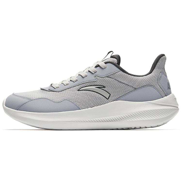 Anta Slip Resistant, Abrasion Resistant, Lightweight Low top Casual Running Shoes Men's Gray