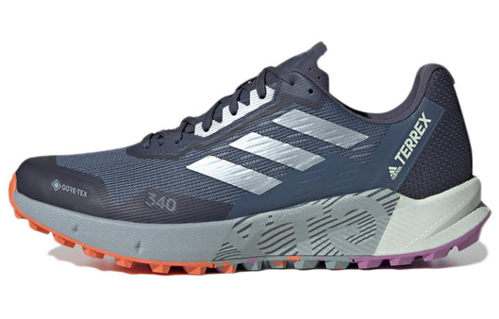 Adidas Adidas Terrex Agravic Running Shoes Men's Low Top Blue/Black