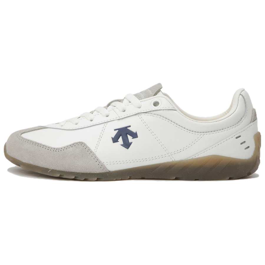 DESCENTE Low top Casual Training Long Distance Running City Commuting Running Shoes Unisex White