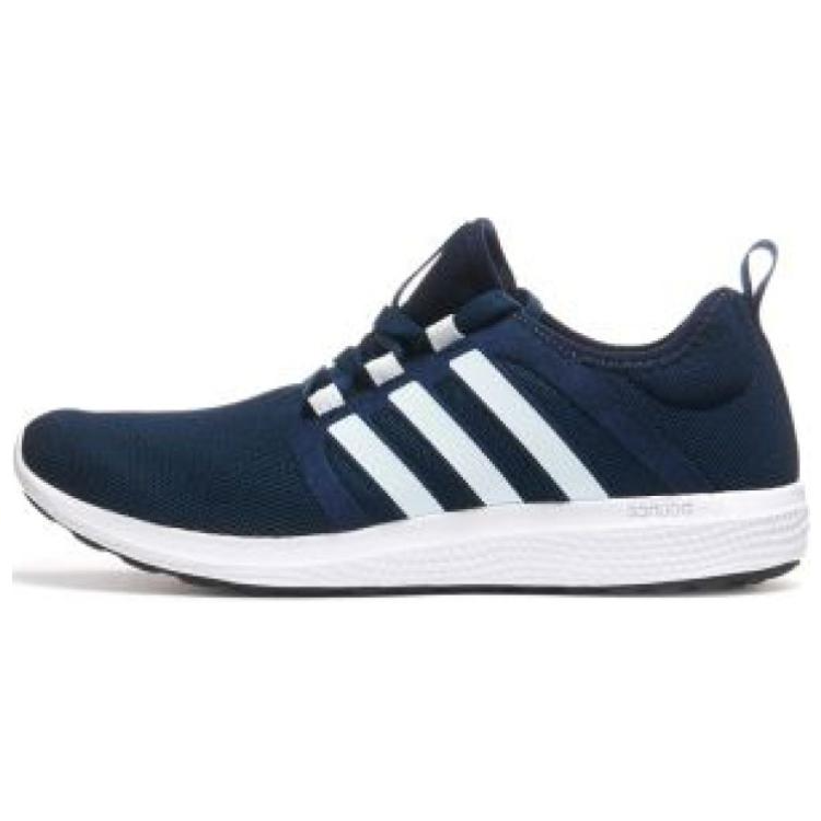 Adidas Adidas Bounce Slip Resistant Abrasion Resistant Low top Casual Running Shoes Unisex Navy