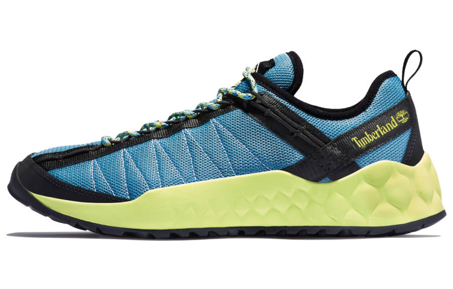 Timberland Solar Wave Lace Up Fabric Cushioning Slip Resistant Abrasion Resistant Lightweight