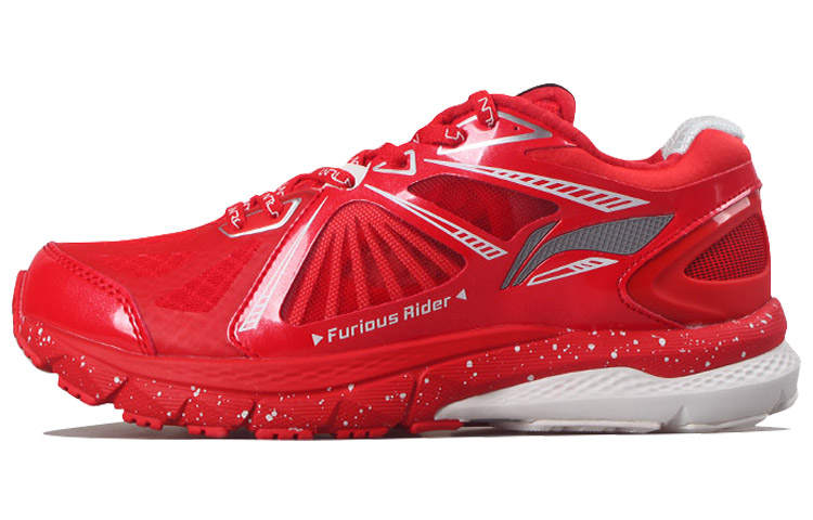 Li-Ning Li Ning Furious Rider 3 Cushioning Low top Running Shoes Women's Red