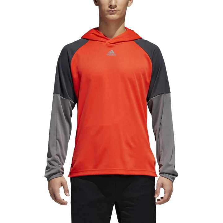 Adidas Adidas Sweatshirts Men's Red Hooded Moderate