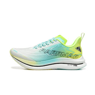 PARRMAR Knowledge And Action 1.0 Running Shoes Unisex Low Top Fluorescent Lime Green