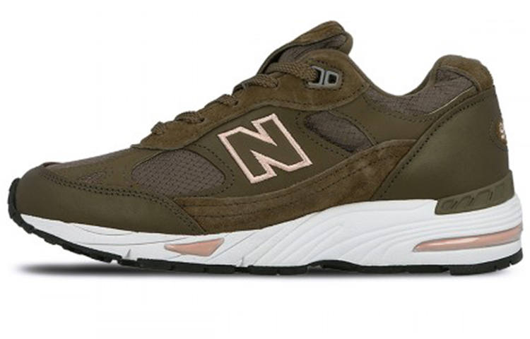New Balance New Balance NB 991 Athleisure Low top Running Shoes Women's Olive