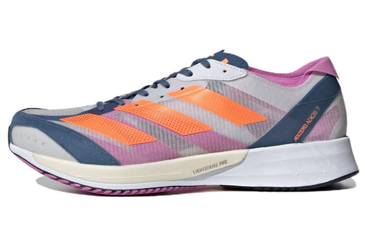 Adidas Adidas Adizero Adios 7 'Dash Grey Solar Orange'