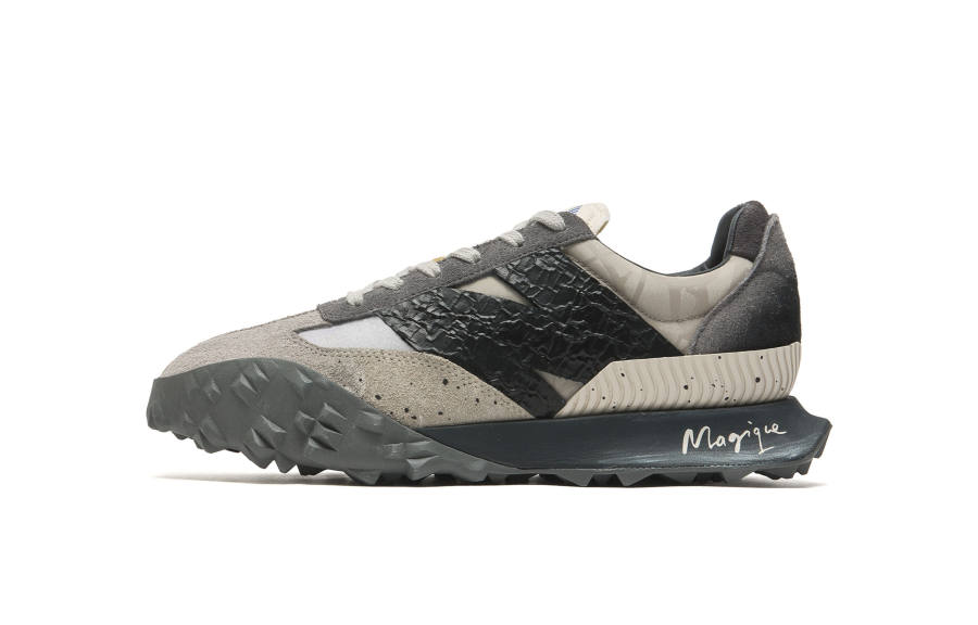 New Balance New Balance XC 72 Textile, Split Suede Low top Running Shoes Unisex Black Gray