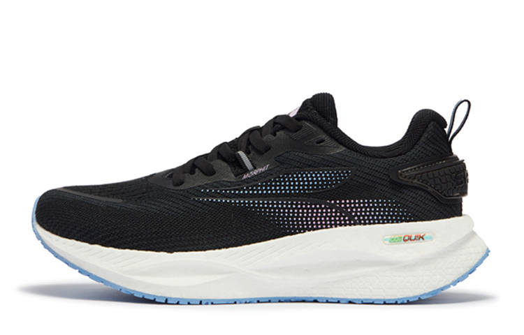 361° Speed Surge CQT Cushioning Slip Resistant Abrasion Resistant Low top Running Shoes Women's Black Blue