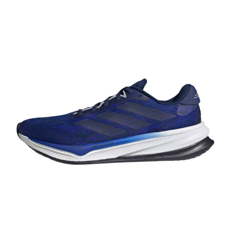 Adidas Adidas Supernova Comfortglide Textile, Synthetic Leather Low top Running Shoes Men's Dark Blue
