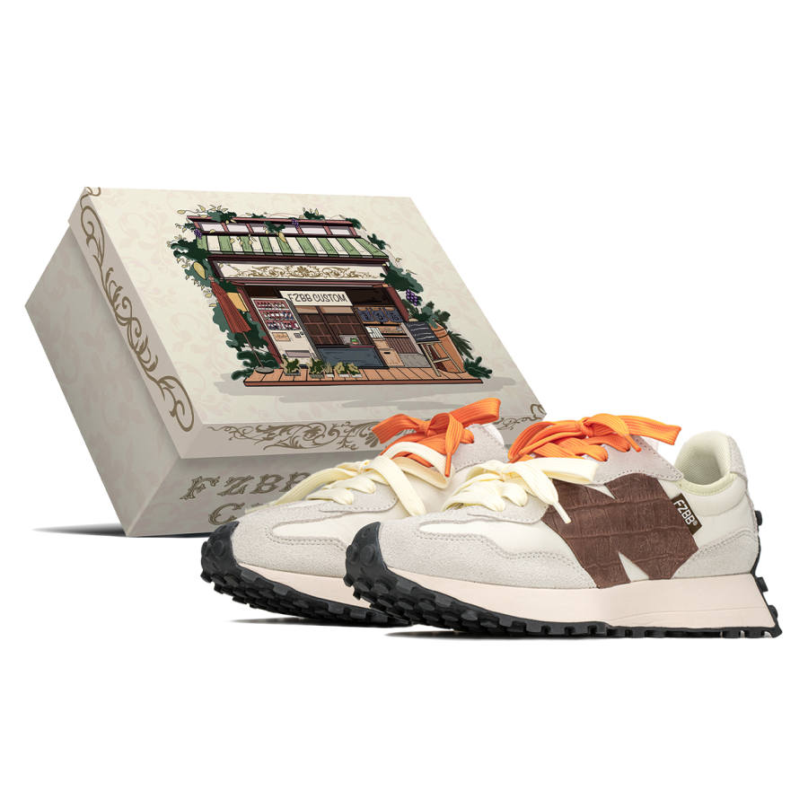 New Balance New Balance NB 327 Low top Running Shoes Unisex Brown Gray