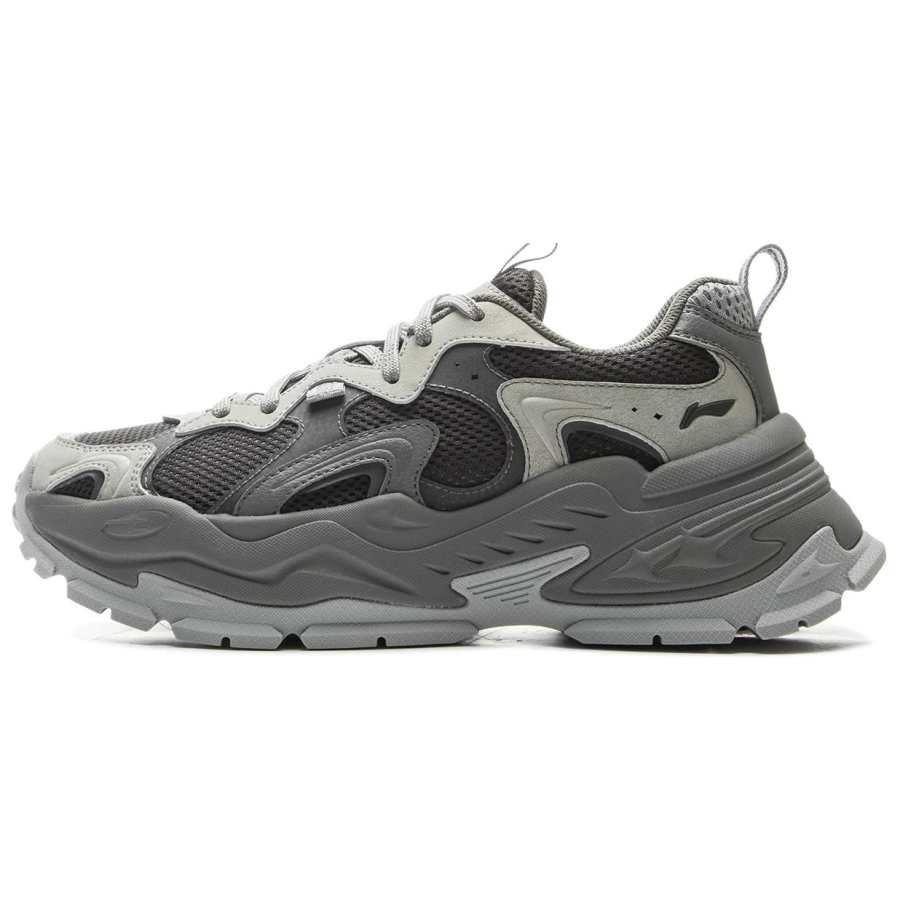 Li-Ning Li Ning Star Low top Casual Shoes Women's Gray