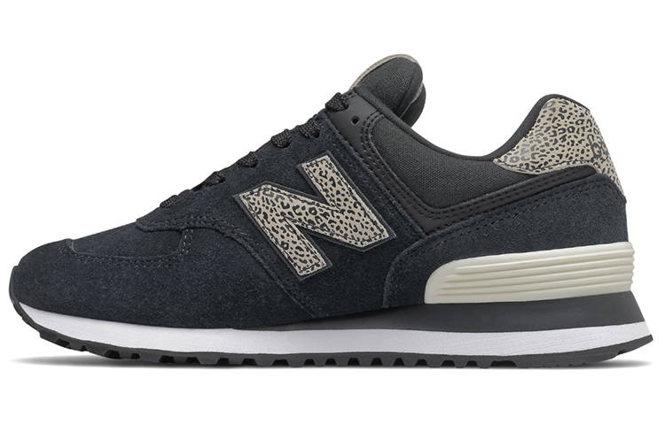 New Balance 574 Wmns New Balance 'Cheetah Print - Black Angora' Women's