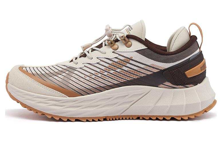 361° Wear resistant And Lightweight Low top Running Shoes Men's Oat Milk