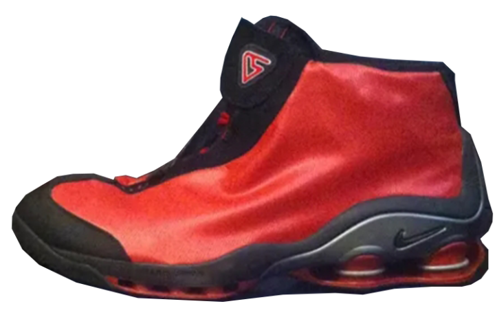 Nike Nike Shox VC 1 Cushioning Slip Resistant Abrasion Resistant Mid top Running Shoes Men's Red Black