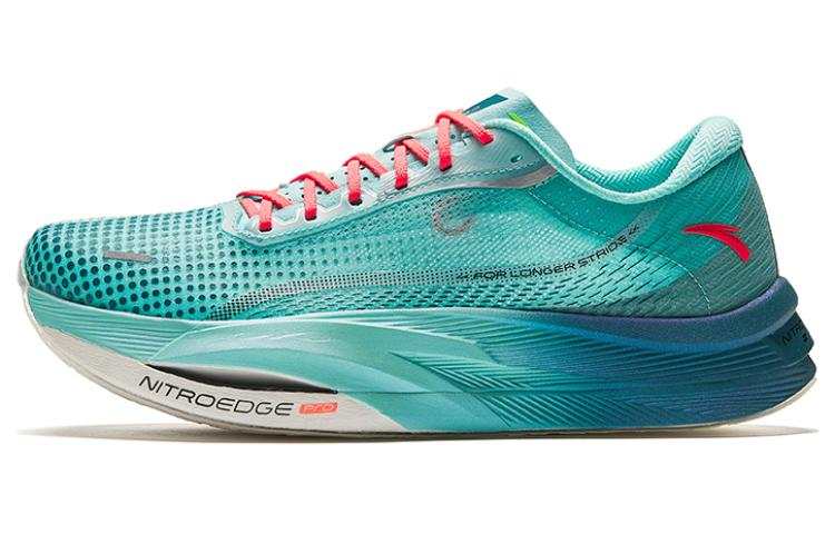 Anta C202 5 GT Textile, Synthetic Leather, TPU Low top Running Shoes Men's Blue