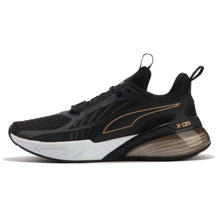 PUMA X Cell Slip Resistant Abrasion Resistant Low top Casual Running Shoes Men's Black