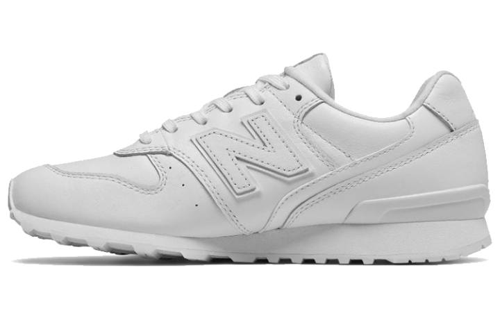 New Balance New Balance 696 Leather Gs White/ Women's
