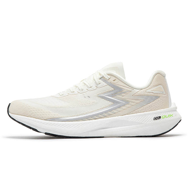 361° Cushioning Slip Resistant Abrasion Resistant Low top Running Shoes Men's Feather White