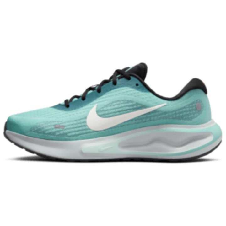 Nike Nike Journey Run Comfortable Fabric Low top Casual City Commuting Running Shoes Men's Blue Green