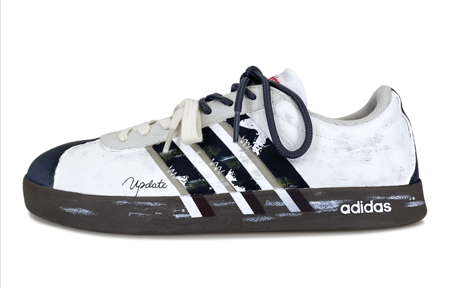 Adidas Adidas VL COURT 2.0 Weightless Starlight, Shimmery Cat Cushioning Abrasion Resistant Cushioning, Wear Resistant Low top
