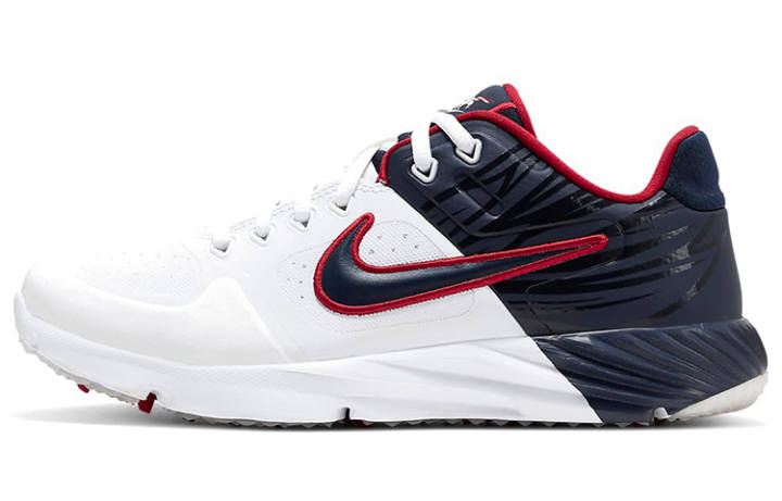 Nike Nike Alpha Huarache Elite 2 Turf 'White Blue Red' Women's