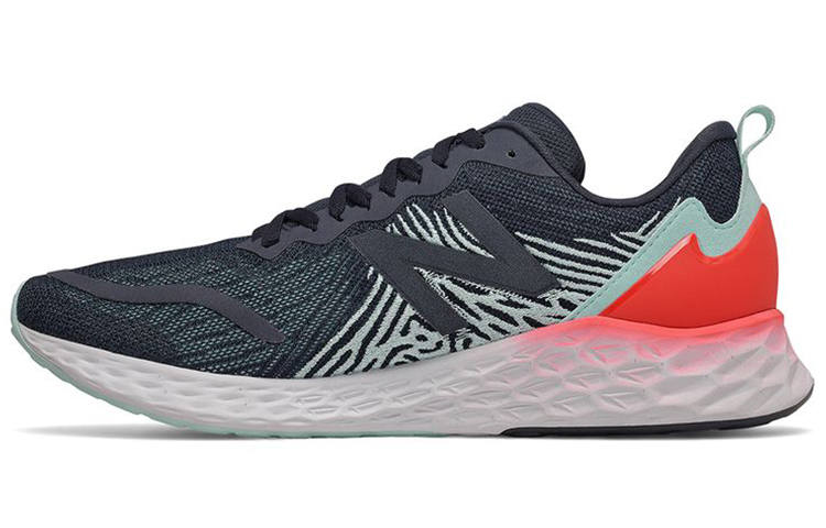 New Balance New Balance NB Fresh Foam Textile, Synthetic Leather Low top Marathon Running Shoes Unisex Navy Blue