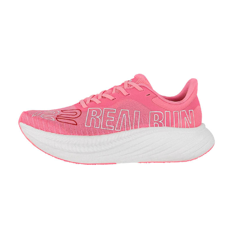 R2 REALRUN Running Shoes Unisex Low Top Bright Rose Red