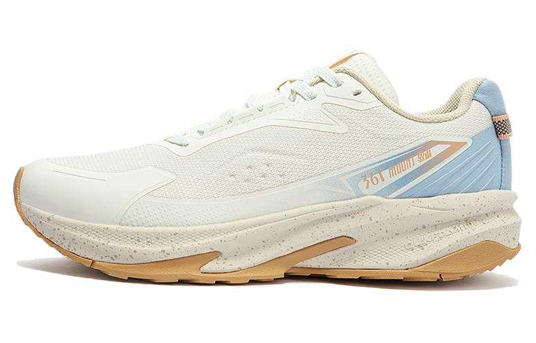 361° Cushioning Abrasion Resistant Slip Resistant Low top Sprint Running Shoes Women's White Blue