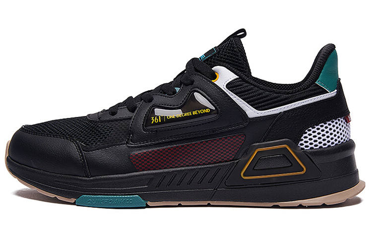 361° QU!KFOAM Comfortable Low top Sports Casual Shoes Men's Black Red