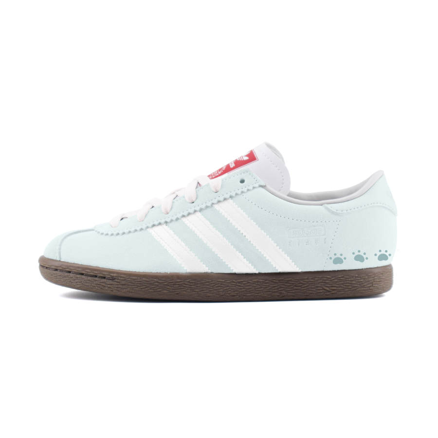 Adidas Originals Stadt Cute Claw Abrasion Resistant Low top German Army Trainers Unisex Mint Blue