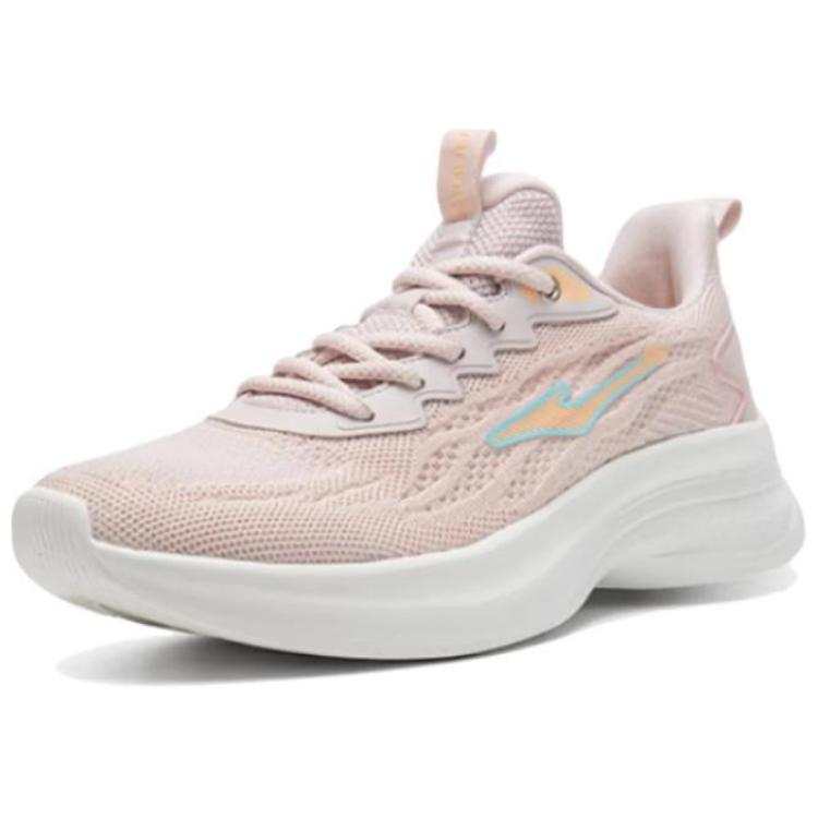 Erke Cushioning Abrasion Resistant Cushioning, Wear Resistant Low top Running Shoes Women's Pink