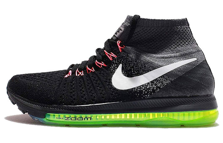 Nike Nike Zoom All Out Flyknit Black White Volt Women's