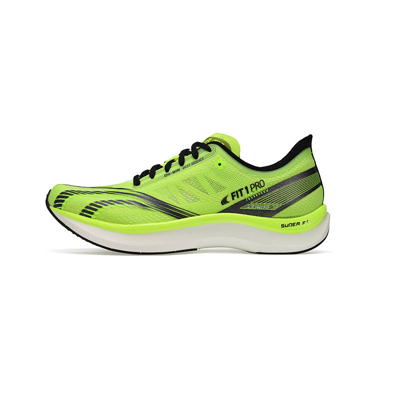 DO-WIN DO WIN Slip Resistant Abrasion Resistant Low top Running Shoes Unisex Green Black