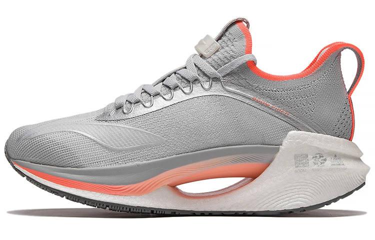 Li-Ning LiNing Jueying Essential Rebound Low-Top Running Shoes Women's Gray Orange