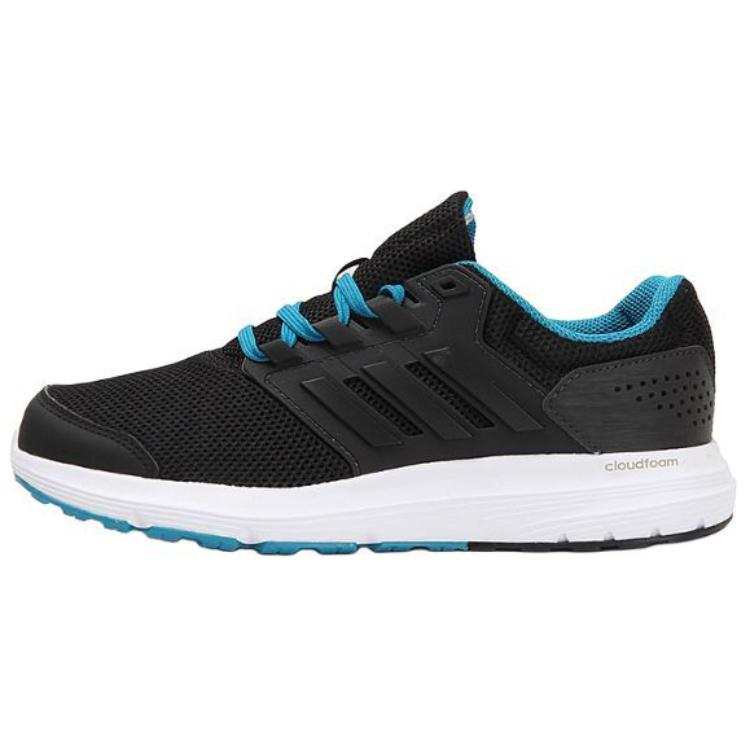 Adidas Adidas Galaxy 4 Soft And Comfortable Slip Resistant Abrasion Resistant Low top Casual Running Shoes Women's Black
