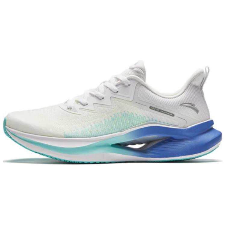 Anta Casual Cushioning Slip Resistant Low top Running Shoes Men's Blue White