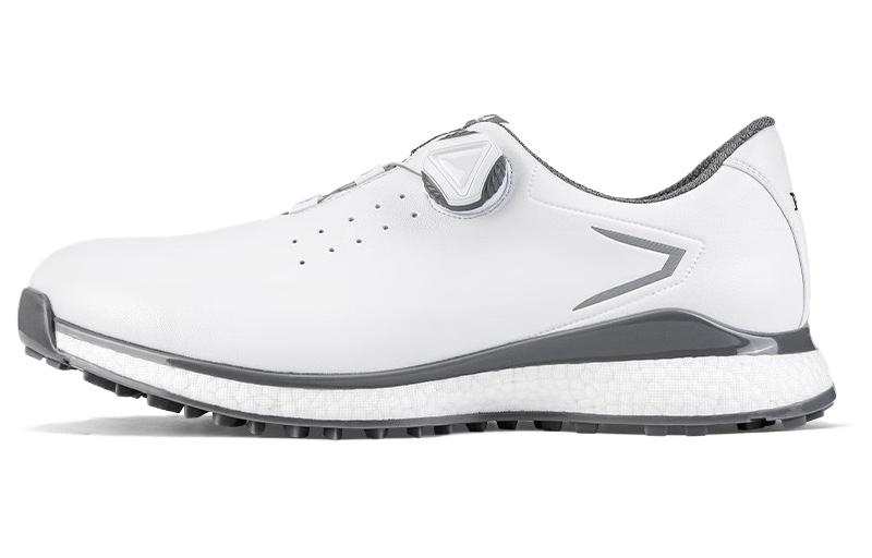 PGA Cushioning, Wear Resistant Low top Golf Shoes Men's White