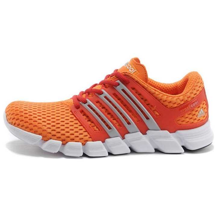Adidas Adidas Slip Resistant Abrasion Resistant Low top Casual Running Shoes Men's Orange