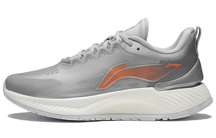 Li-Ning Li Ning YueYing Element Cushioning Low top Running Shoes Men's Microcrystalline Gray