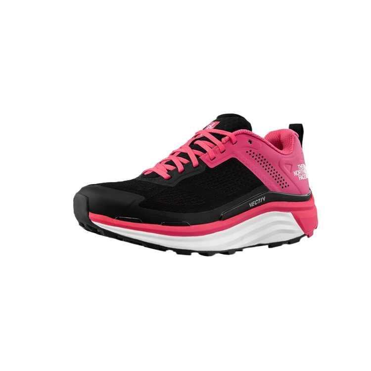 THE NORTH FACE Slip Resistant Abrasion Resistant Slip Resistant Abrasion Resistant Mid top Running Shoes Women's Black