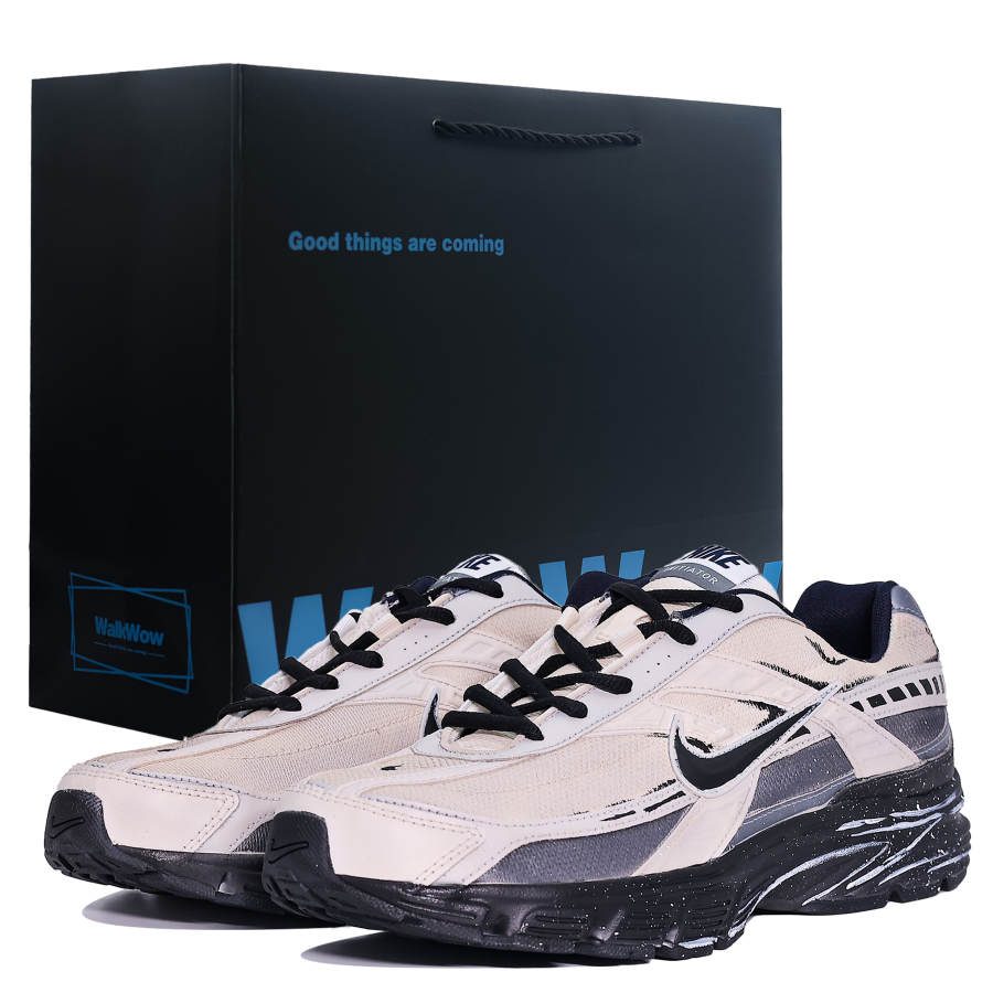 Nike Nike Initiator Abrasion Resistant Low top Casual Physical Fitness Test & Exam City Commuting Running Shoes Unisex Khaki