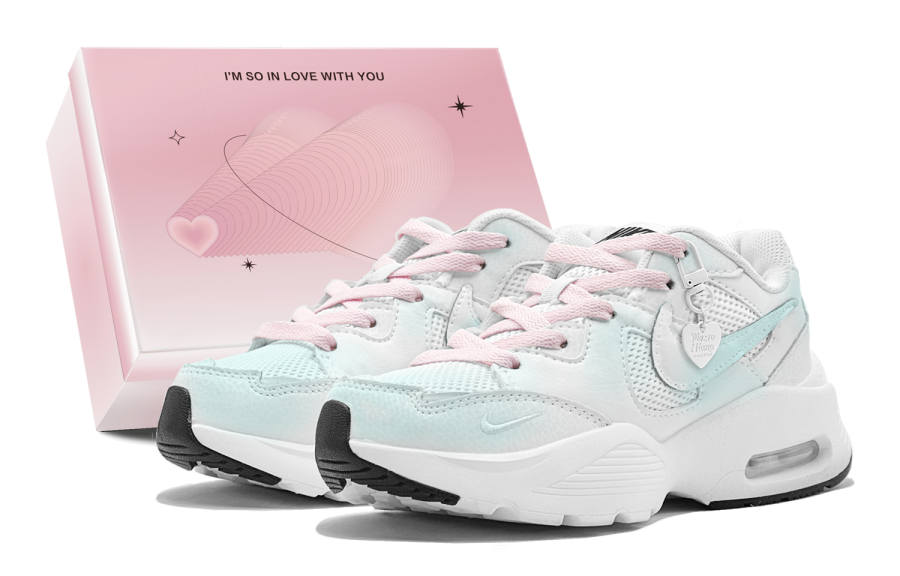 Nike Nike Air Max Fusion Abrasion Resistant Abrasion Resistant Low top Running Shoes Women's Blue White
