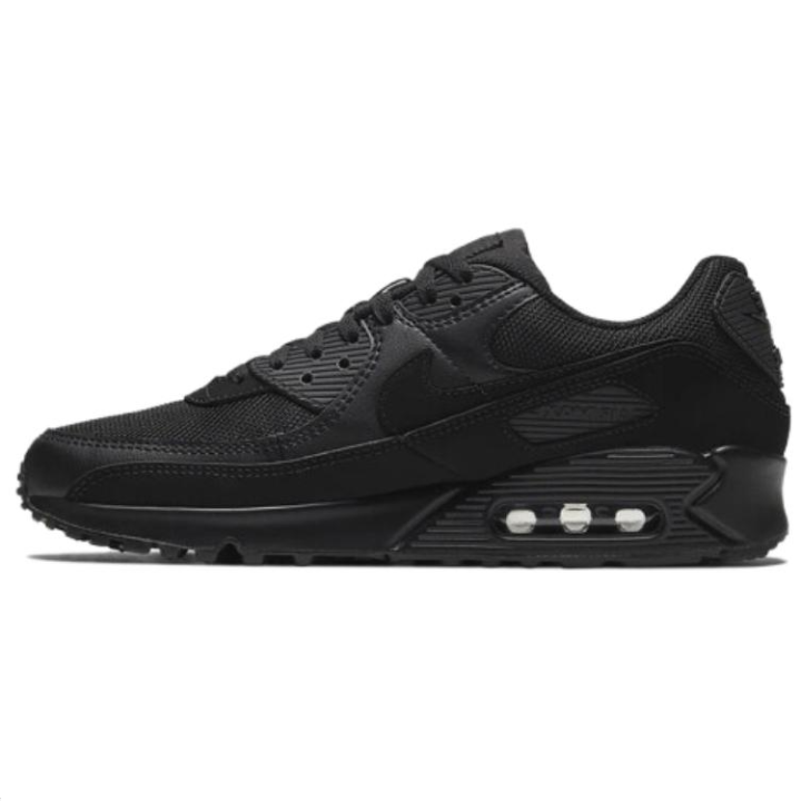 Nike Nike Air Max 90 Low top Running Shoes Men's Black