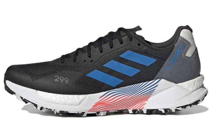 Adidas Adidas Terrex Agravic Ultra Trail 'Black Blue Rush'