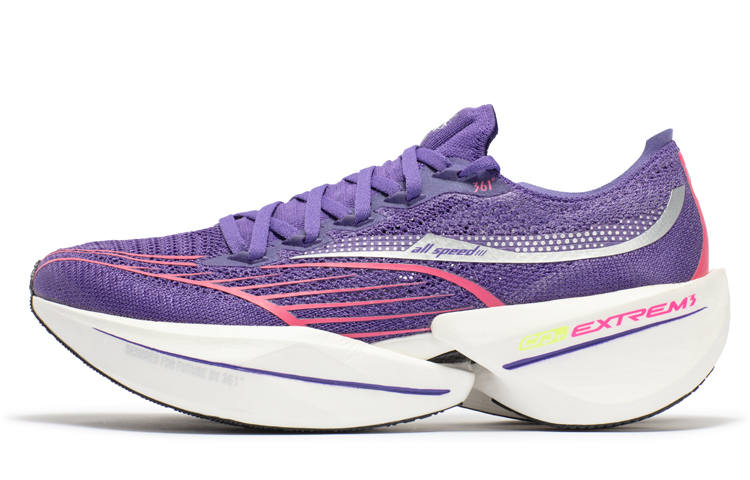 361° Feitiao Future High top Running Shoes Unisex Purple